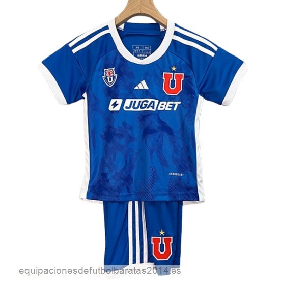 Nuevo 1ª Conjunto De Niños Universidad De Chile 24/25 Azul Baratas
